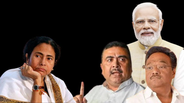 অনুপ্রবেশ রুখতে প্রধানমন্ত্রীর (Modi) ওপর আস্থা শুভেন্দু অধিকারী, শমিক ভট্টাচার্যর।