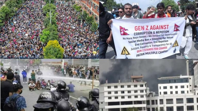 Nepal Gen-z protest