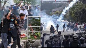 নেপালে মৃতের সংখ্যা বেড়ে ৩০ (nepal protest) 2 nepal protest