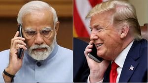 Trump calls Modi for diwali wish