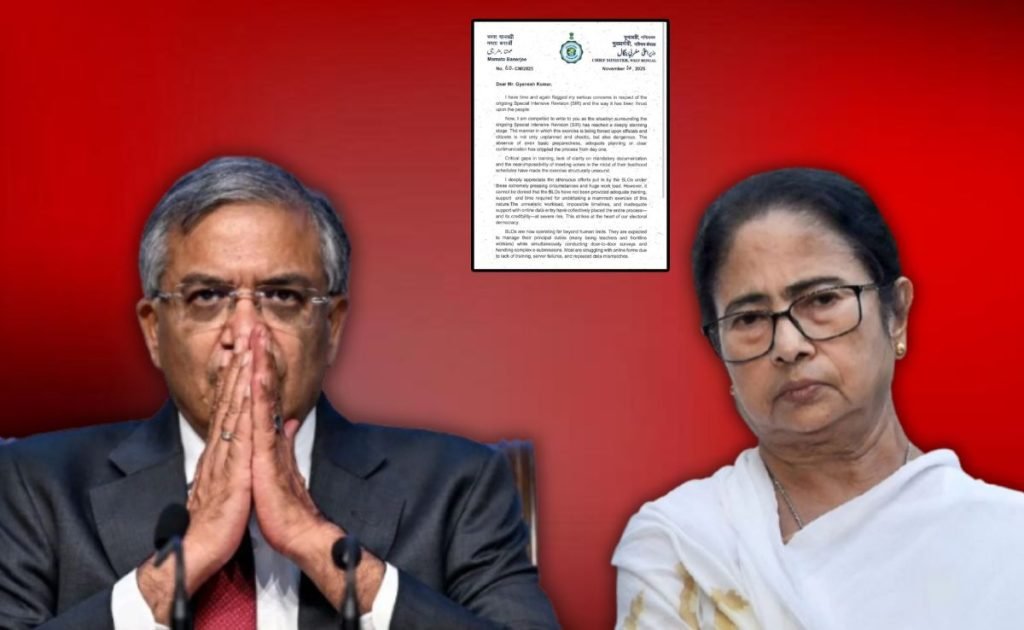 Mamata Banerjee's letter to Gyanesh Kumar