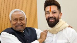 nitish kumar- chirag paswan
