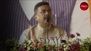 suvendu adhikari at Taherpur