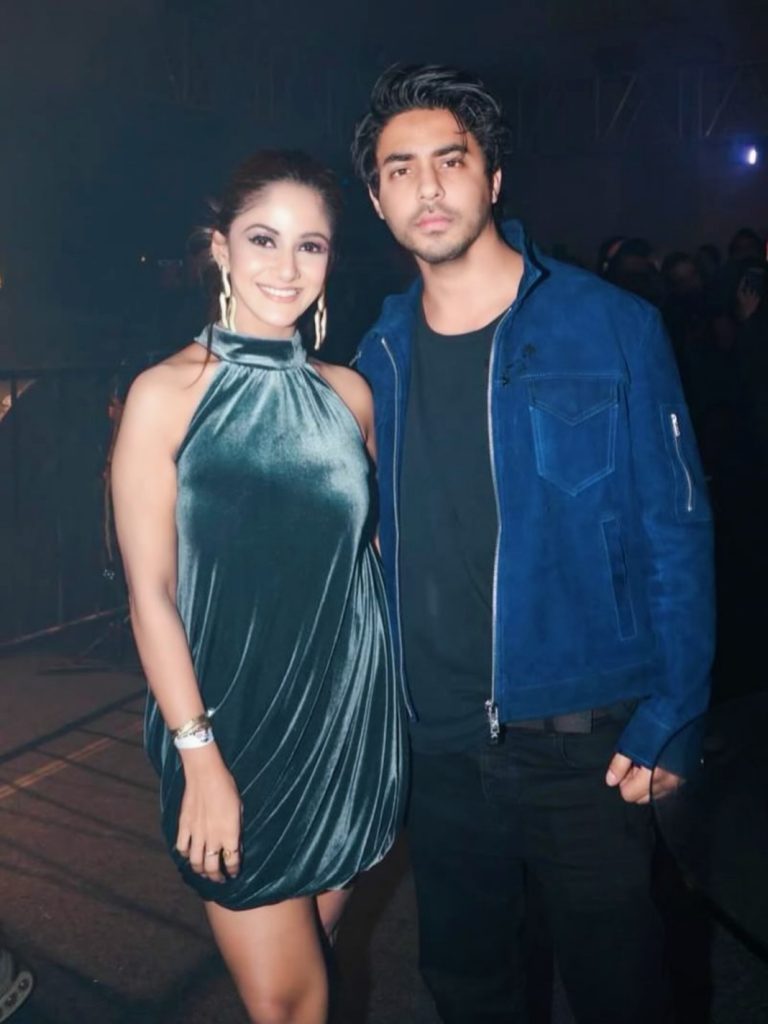 Trina Saha with Aryaan Khan
