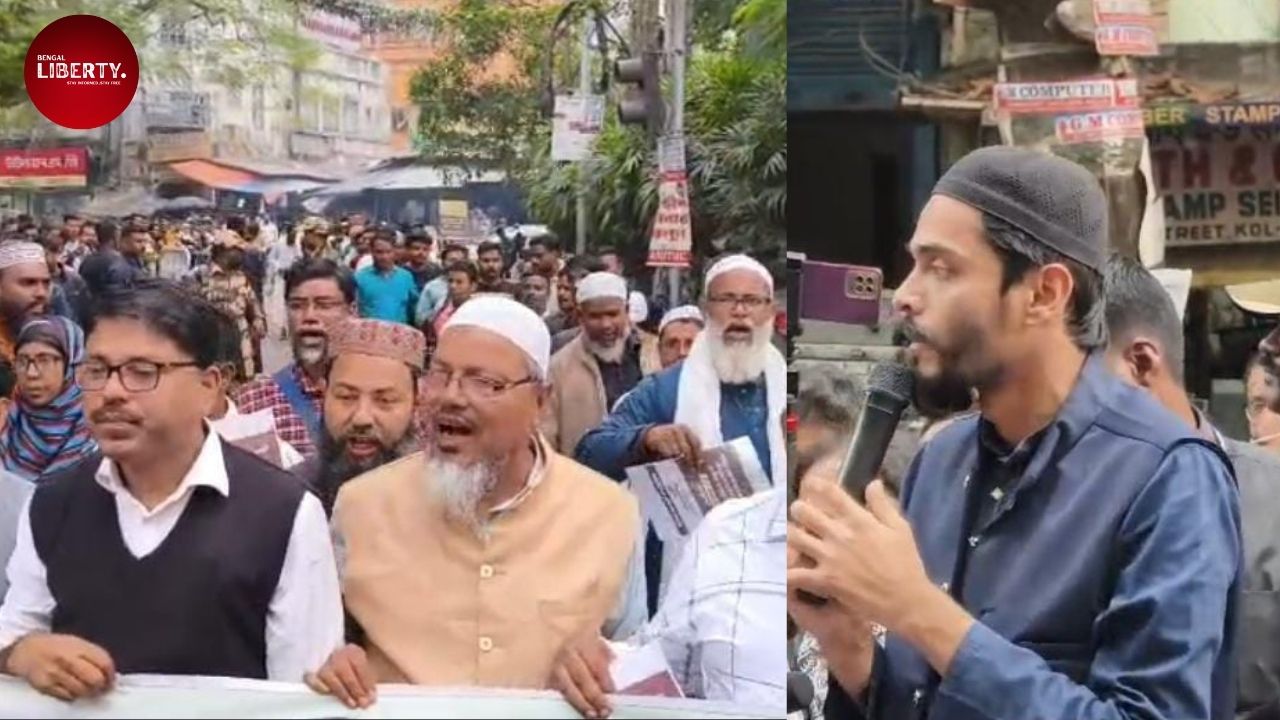 protest over Waqf act
