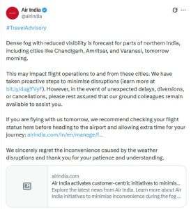 Flight Cancellation Update