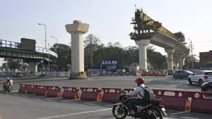 Kolkata Metro progress stuck at Chingrighata