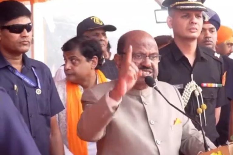 C V Ananda Bose at Gita path