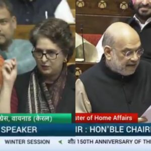 Amit Shah on Congress in Parliament