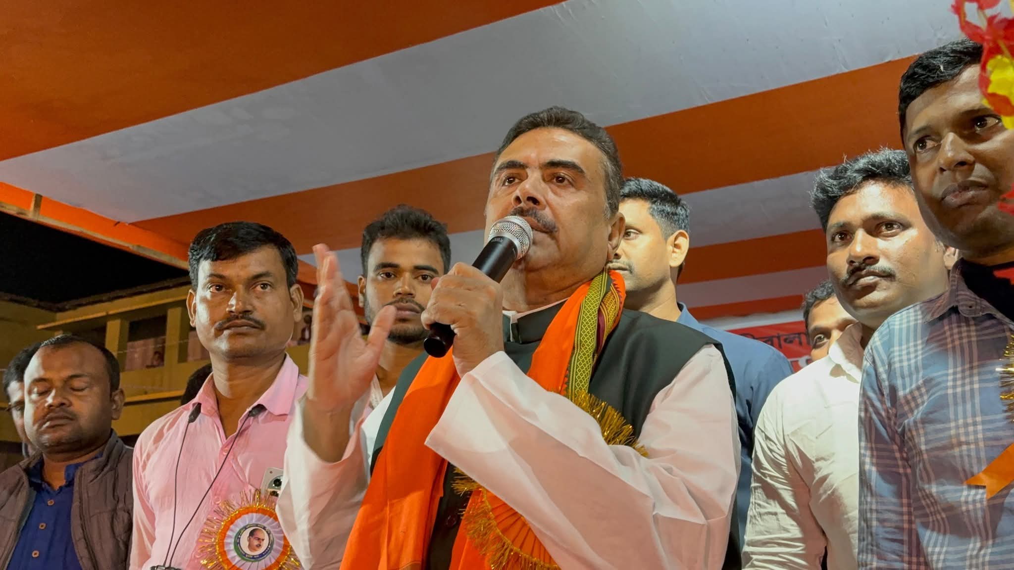 suvendu adhikari at hinjal gonge