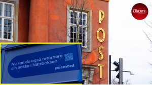 Denmark end letter delivery