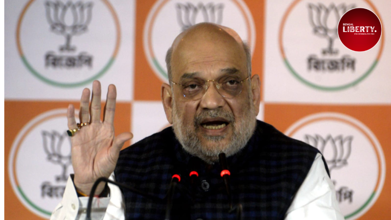 Amit Shah in Kolkata