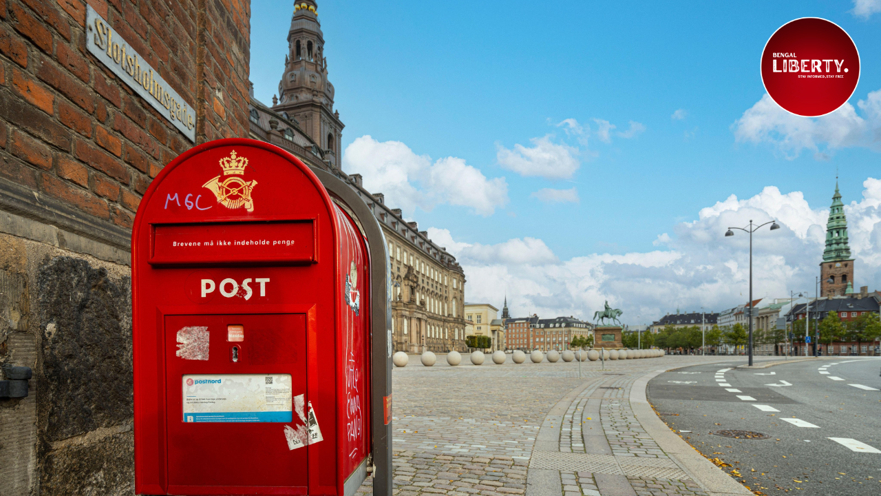 Denmark end letter delivery