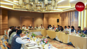 Amit Shah-Dilip Ghosh in meeting