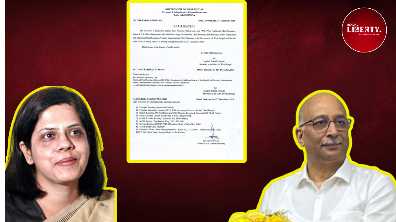 EC Removes WB Chief Secretary