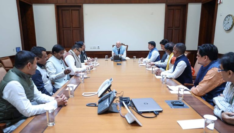 BJP MP meeting with PM Modi