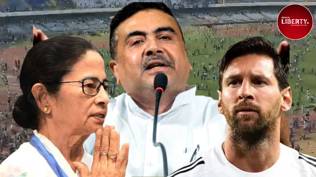 Mamata Suvendu on Messi trip Kolkata