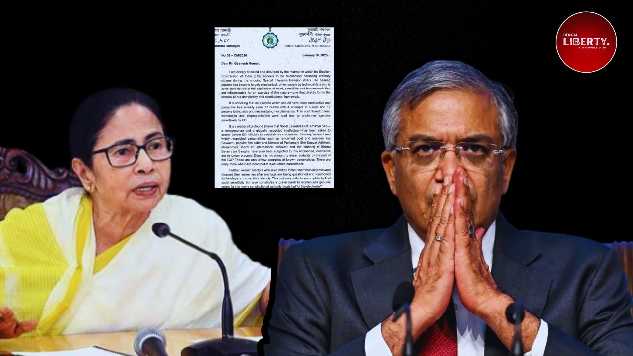 Mamata's fourth letter to Gyanesh Kumar