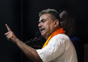 Suvendu Adhikari in Anandapur