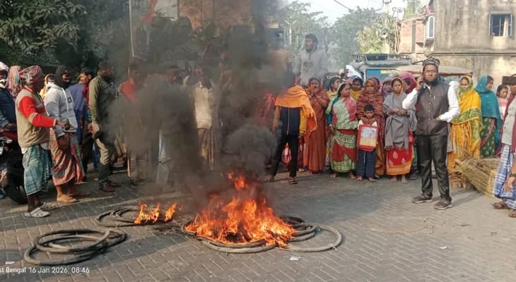 SIR Protest West Bengal