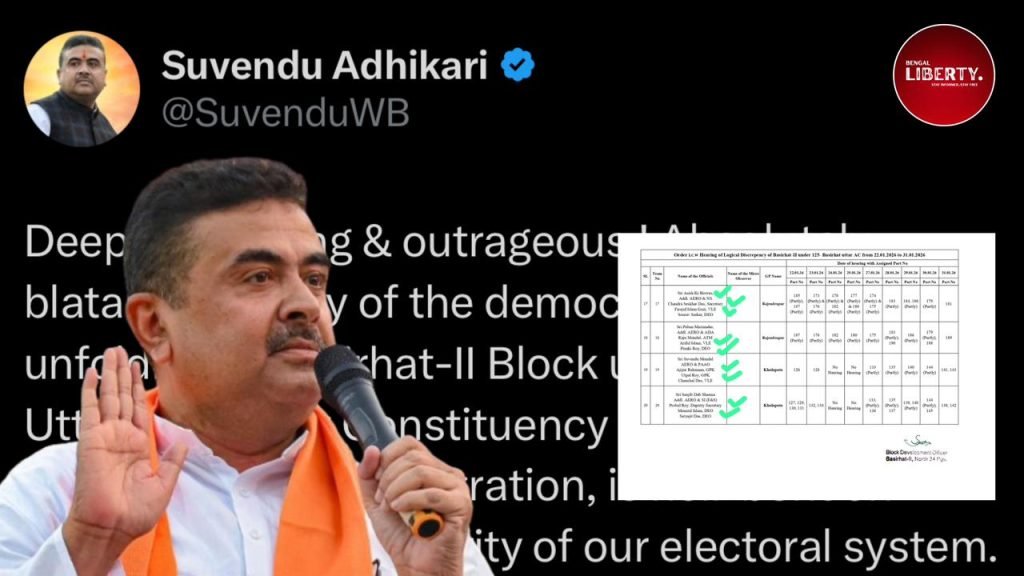 Bashirhat Voter list Conspiration