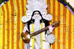 Jadavpur University Saraswati Puja