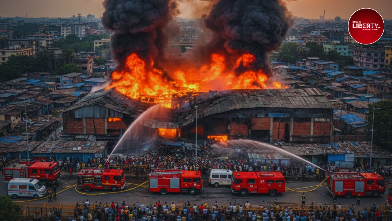 Anandapur fire incident