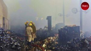 Anandapur Fire Incident Protest