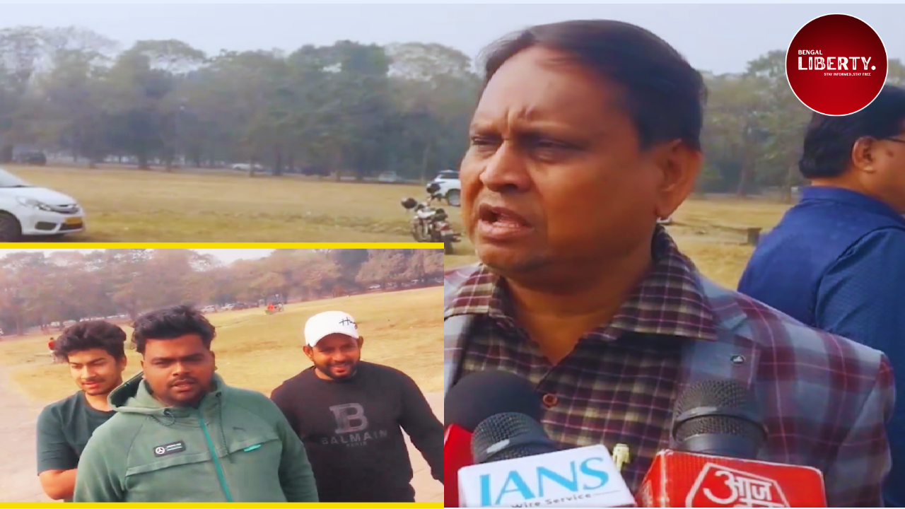 TMC Protests on Humayun Kabir at Brigade