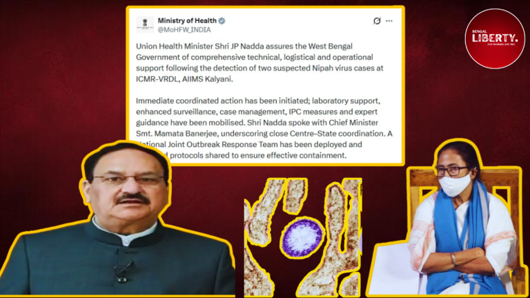 JP Nadda Calls Mamata Banerjee on Nipah Virus