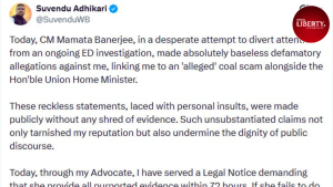 Mamata-Suvendu face to face in court
