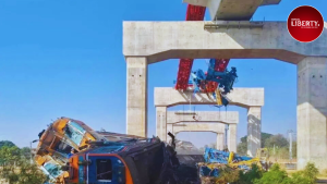 Terrible train accident in Thailand