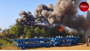 Terrible train accident in Thailand