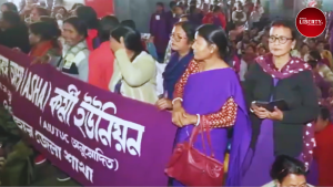 WB ASHA Workers Swasthya Bhavan Protest