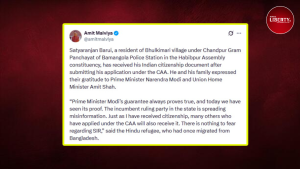 Satya Ranjan Barui-CAA Citizenship Certificate