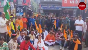 Arson at Bharat Mata Puja Mandap