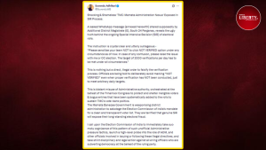Suvendu Adhikari Allegation on SIR