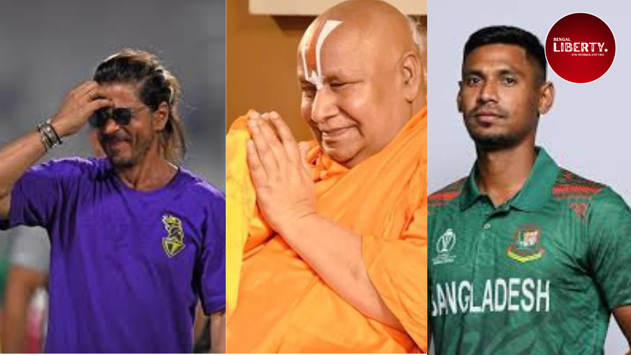 KKR Bangladeshi Cricketer Controversy on SRK