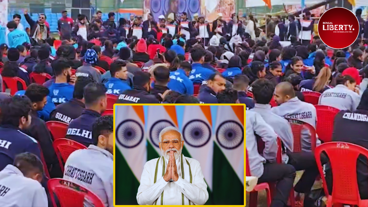 PM Modi in 72nd National Volleyball Championship