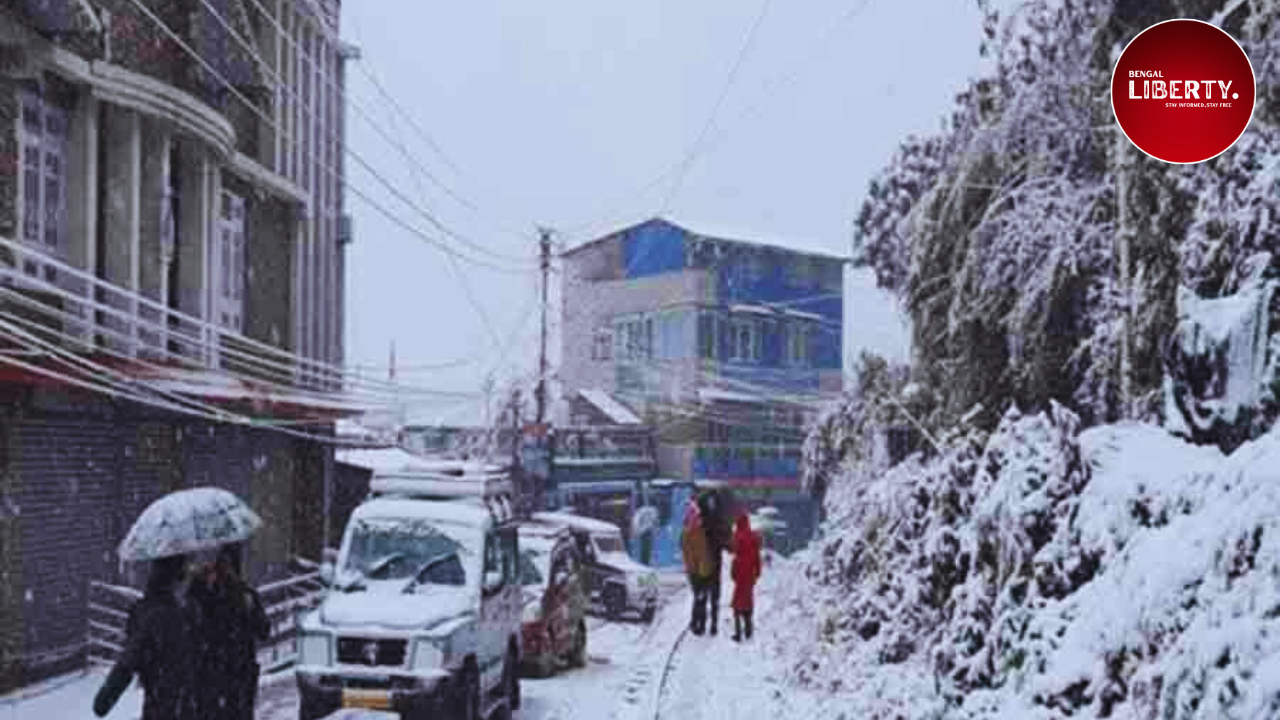 Sandakphu snowfall