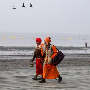 গঙ্গাসাগরে পুণ্যস্নান