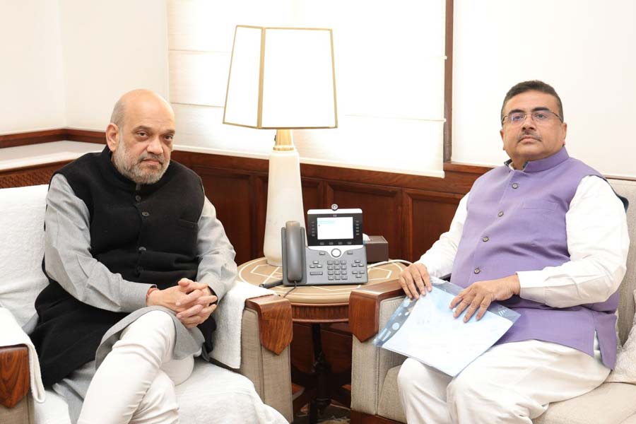 Suvendu Adhikari Delhi Meeting