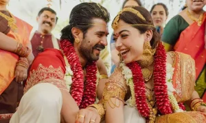 প্রেমের জার্নি অবশেষে পূর্ণ হলো! সাতপাকে বাঁধা পড়লেন VIROSH জুটি ( Vijay - Rashmika wedding ) 3 Vijay - Rashmika wedding