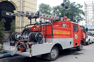 Alipore Treasury Building fire