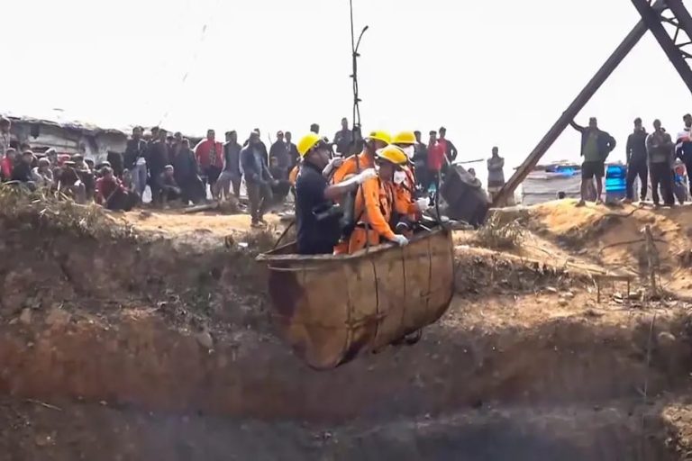 (Meghalaya coal mine)