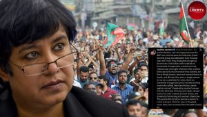 Taslima Nasrin tweet