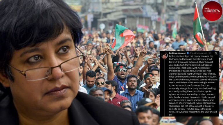 Taslima Nasrin tweet