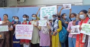 Health Workers Protest