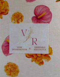 Rashmika Vijay Udaipur wedding