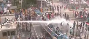 Phulbari protest pregnant tribal woman